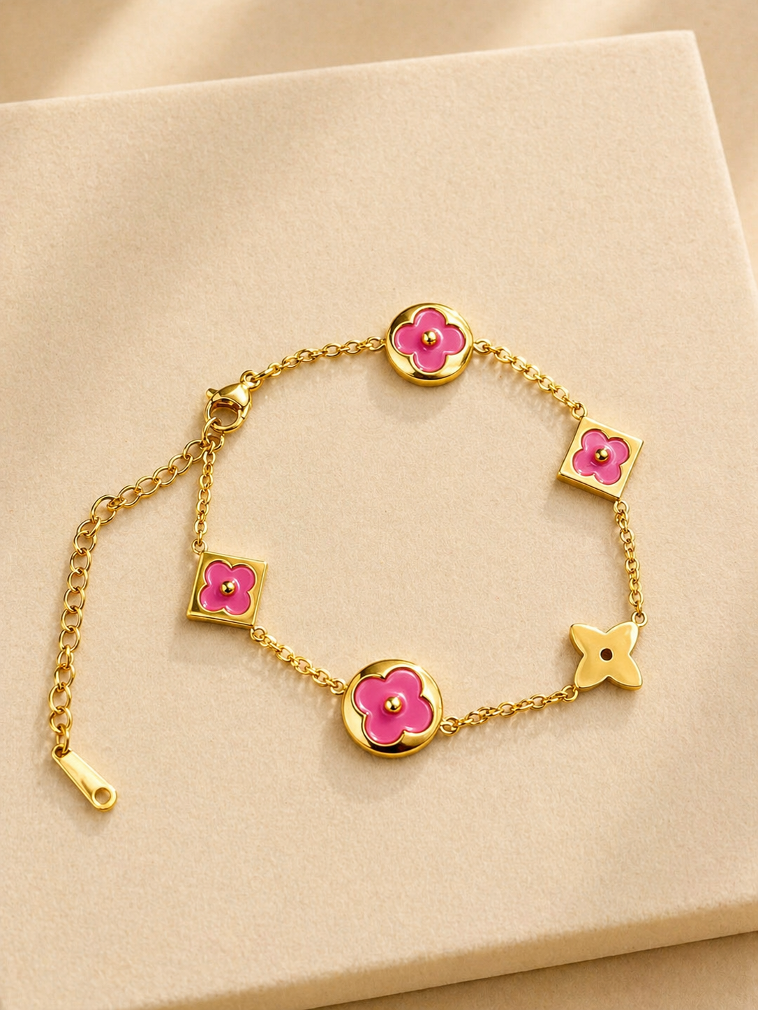 Clover Charm Bracelet